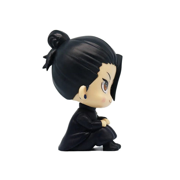 Planet Gates New 5Pcs/set Jujutsu Kaisen Cute Yuji Itadori Gojo Satoru Q Ver. PVC Action Figures Anime Figure Model Toys Collection Doll Gift