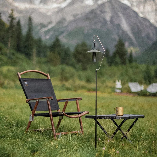 Planet Gates New 67g Ultralight Titanium Camping Lamp Post Pole Portable Fishing Hanging Light Fixing Stand Holder Lumena M3 Lantern Stand