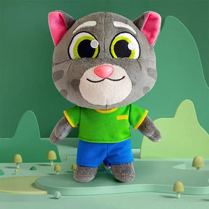 Planet Gates New A / 18cm Can't Talk Talking Tom And Friends With Changeable Clothes Plush Toys 18cm Talking Tom Angela Dolls Accompany Doll For Children