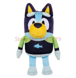 Planet Gates New A Family Of Bluey Talking Plush Bingo Dog Music Plush Toys Bluey Anime Figure Cute Animal Sing Dog Doll Kids Festival Gifts