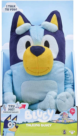 Planet Gates New A Family Of Bluey Talking Plush Bingo Dog Music Plush Toys Bluey Anime Figure Cute Animal Sing Dog Doll Kids Festival Gifts