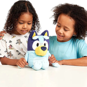 Planet Gates New A Family Of Bluey Talking Plush Bingo Dog Music Plush Toys Bluey Anime Figure Cute Animal Sing Dog Doll Kids Festival Gifts