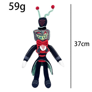 Planet Gates New Alastor Plush Adam Hazbined Cos Hotels Soft Stuffed Costume Cute Plushie Figure Hells For Children Kids Christmas Gift