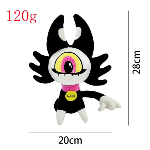 Planet Gates New Alastor Plush Adam Hazbined Cos Hotels Soft Stuffed Costume Cute Plushie Figure Hells For Children Kids Christmas Gift