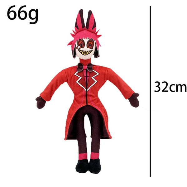 Planet Gates New Alastor Plush Adam Hazbined Cos Hotels Soft Stuffed Costume Cute Plushie Figure Hells For Children Kids Christmas Gift