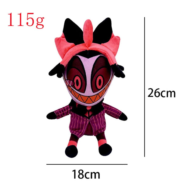 Planet Gates New Alastor Plush Adam Hazbined Cos Hotels Soft Stuffed Costume Cute Plushie Figure Hells For Children Kids Christmas Gift
