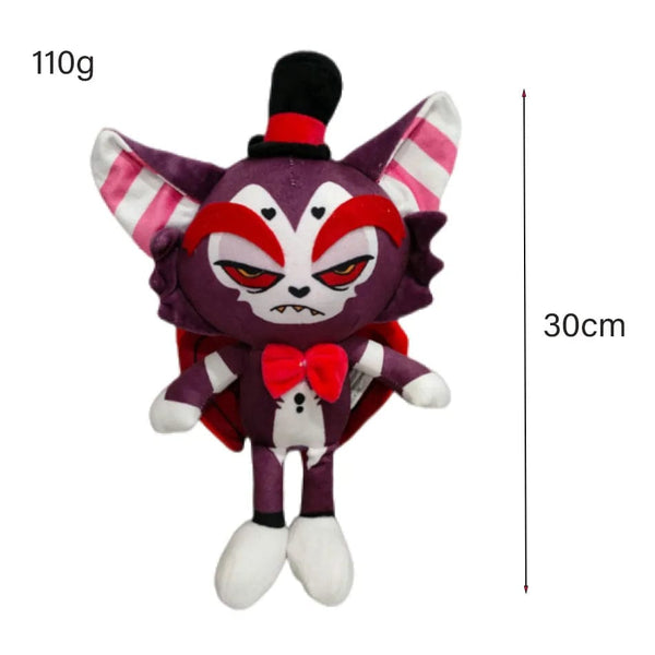 Planet Gates New Alastor Plush Adam Hazbined Cos Hotels Soft Stuffed Costume Cute Plushie Figure Hells For Children Kids Christmas Gift