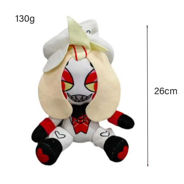 Planet Gates New Alastor Plush Adam Hazbined Cos Hotels Soft Stuffed Costume Cute Plushie Figure Hells For Children Kids Christmas Gift