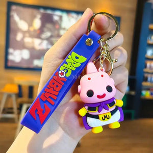 Planet Gates New Anime Dragon Ball Keychain Z Super Saiyan Son Goku Bulma Broly Piccolo Majin Buu Series Car Pendant Keyring Kids Toys Gifts