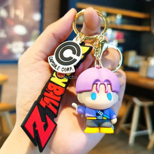 Planet Gates New Anime Dragon Ball Keychain Z Super Saiyan Son Goku Bulma Broly Piccolo Majin Buu Series Car Pendant Keyring Kids Toys Gifts
