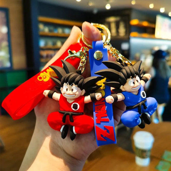 Planet Gates New Anime Dragon Ball Keychain Z Super Saiyan Son Goku Bulma Broly Piccolo Majin Buu Series Car Pendant Keyring Kids Toys Gifts