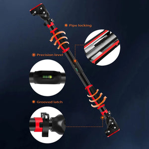 Planet Gates New Anti Drop Indoor Horizontal Bar Home No Punching Wall-mounted Pull Up Bar Corridor Fitness Horizontal Bar