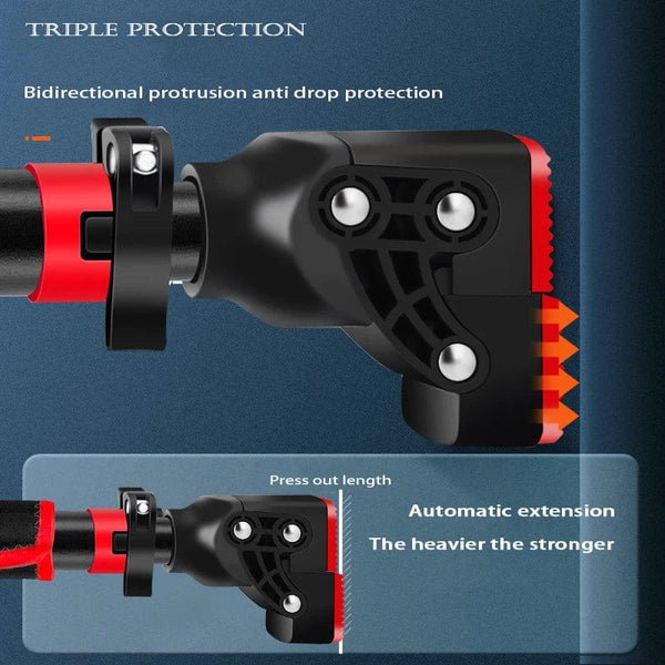 Planet Gates New Anti Drop Indoor Horizontal Bar Home No Punching Wall-mounted Pull Up Bar Corridor Fitness Horizontal Bar