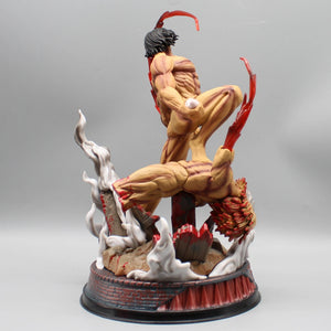 Planet Gates New Attack On Titan Anime Figure The Armored Figures 29cm Titan Eren Jager Action Figurine Model Pvc Statue Ornament Toys Gifts