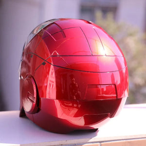 Planet Gates New AutoKing 1:1 Mk5 Iron Man Helmet Cosplay Voice Control Eyes with Light Model Toys for Adult Electric Wearable Christmas Gift