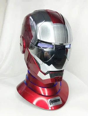 Planet Gates New AutoKing 1:1 Mk5 Iron Man Helmet Cosplay Voice Control Eyes with Light Model Toys for Adult Electric Wearable Christmas Gift