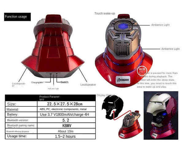 Planet Gates New AutoKing 1:1 Mk5 Iron Man Helmet Cosplay Voice Control Eyes with Light Model Toys for Adult Electric Wearable Christmas Gift