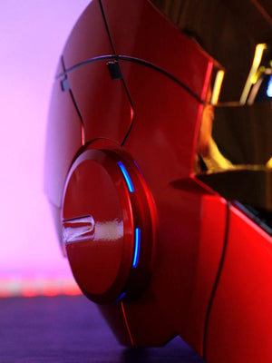 Planet Gates New AutoKing 1:1 Mk5 Iron Man Helmet Cosplay Voice Control Eyes with Light Model Toys for Adult Electric Wearable Christmas Gift