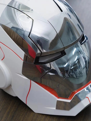 Planet Gates New AutoKing 1:1 Mk5 Iron Man Helmet Cosplay Voice Control Eyes with Light Model Toys for Adult Electric Wearable Christmas Gift