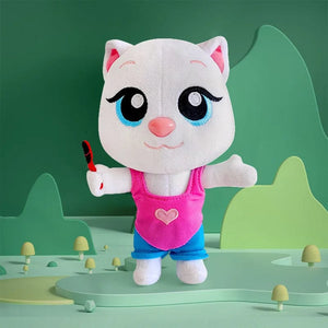 Planet Gates New B / 18cm Can't Talk Talking Tom And Friends With Changeable Clothes Plush Toys 18cm Talking Tom Angela Dolls Accompany Doll For Children