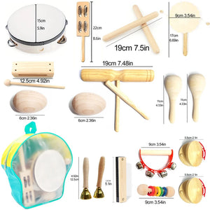 Planet Gates New Baby Percussion Instrument Education Creative Development Wooden Music Hand Kids Learning Montessori Toys Gift New