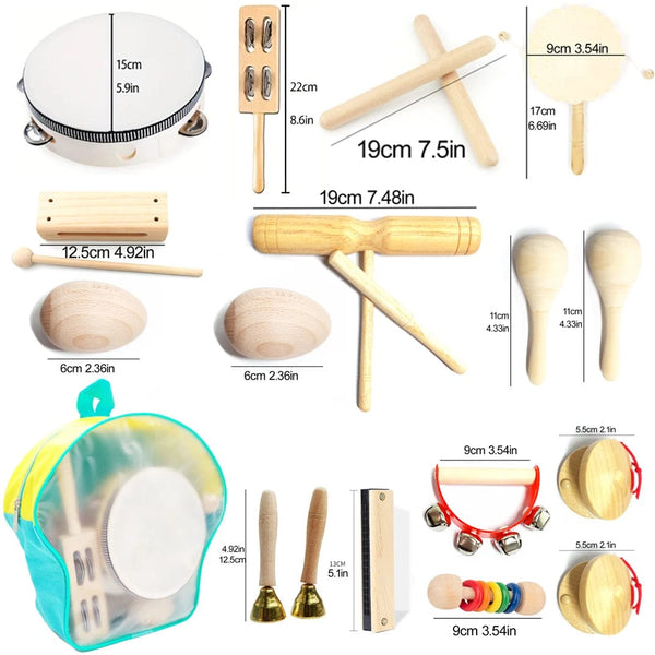 Planet Gates New Baby Percussion Instrument Education Creative Development Wooden Music Hand Kids Learning Montessori Toys Gift New