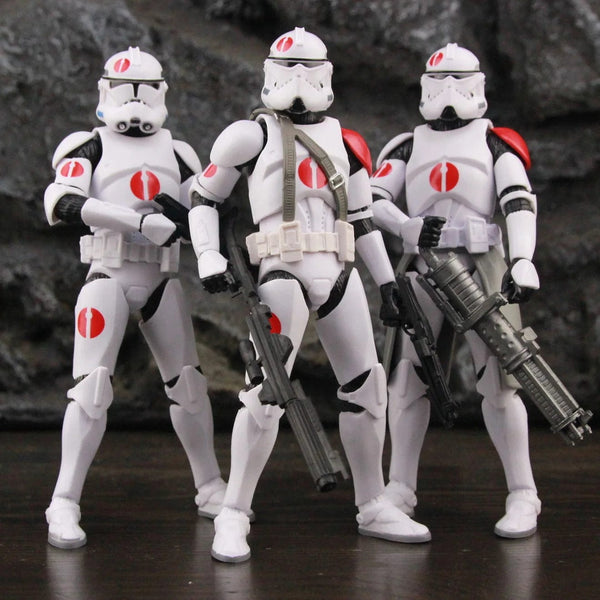 Planet Gates New Body - Star Wars 91st Mobile Reconnaissance Corps Commander Neyo Lieutenant Jester Recon Trooper 6" Action Figure Clone Toys