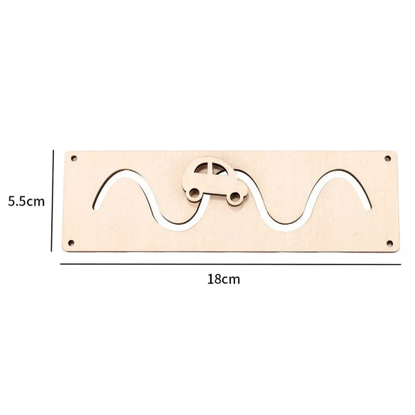 Planet Gates NEW Busy Board Montessori Early Educational Toys Cognitive Training Infant Skills Learning Wooden Game Busyboard DIY Accessories