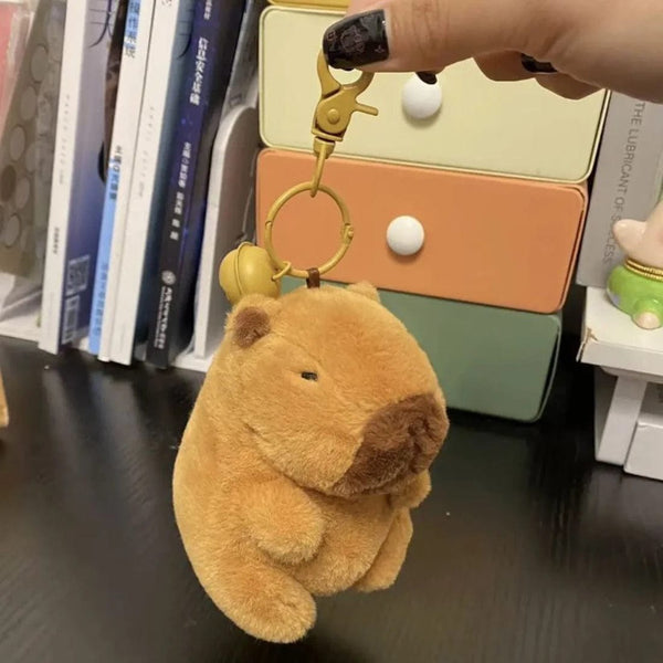 Planet Gates New Capybara Plush Toys Women Cute Capibara Bag Pendant Keychain Kids Backpack Decor Party Birthday Gift Fluffty Doll Factory