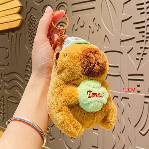 Planet Gates New Capybara Plush Toys Women Cute Capibara Bag Pendant Keychain Kids Backpack Decor Party Birthday Gift Fluffty Doll Factory