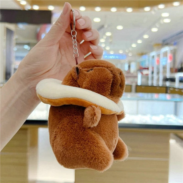 Planet Gates New Capybara Plush Toys Women Cute Capibara Bag Pendant Keychain Kids Backpack Decor Party Birthday Gift Fluffty Doll Factory