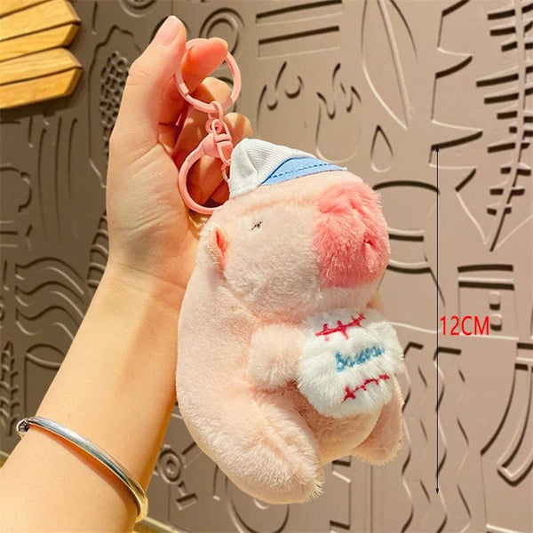 Planet Gates New Capybara Plush Toys Women Cute Capibara Bag Pendant Keychain Kids Backpack Decor Party Birthday Gift Fluffty Doll Factory