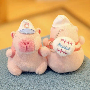 Planet Gates New Capybara Plush Toys Women Cute Capibara Bag Pendant Keychain Kids Backpack Decor Party Birthday Gift Fluffty Doll Factory