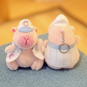 Planet Gates New Capybara Plush Toys Women Cute Capibara Bag Pendant Keychain Kids Backpack Decor Party Birthday Gift Fluffty Doll Factory
