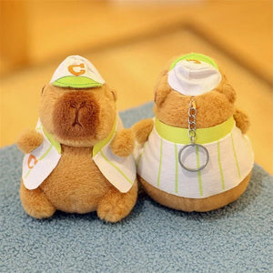 Planet Gates New Capybara Plush Toys Women Cute Capibara Bag Pendant Keychain Kids Backpack Decor Party Birthday Gift Fluffty Doll Factory