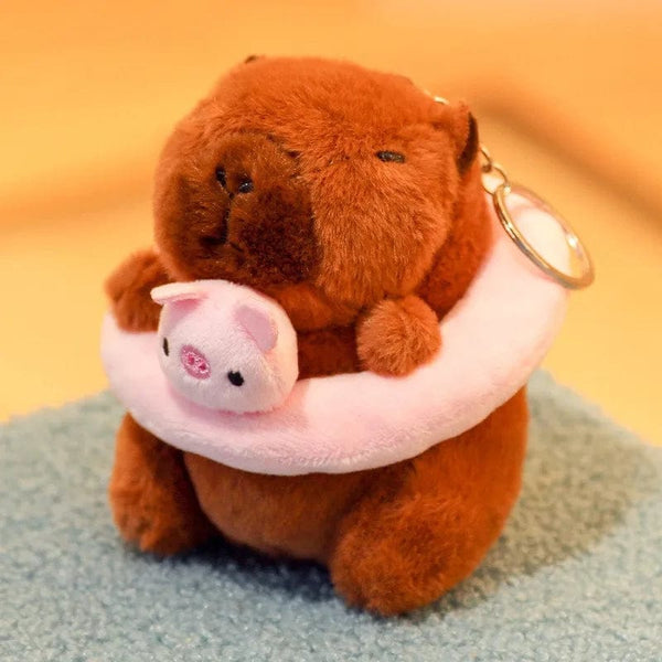 Planet Gates New Capybara Plush Toys Women Cute Capibara Bag Pendant Keychain Kids Backpack Decor Party Birthday Gift Fluffty Doll Factory