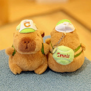Planet Gates New Capybara Plush Toys Women Cute Capibara Bag Pendant Keychain Kids Backpack Decor Party Birthday Gift Fluffty Doll Factory