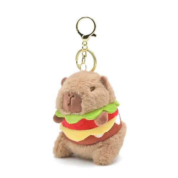 Planet Gates New Capybara Plush Toys Women Cute Capibara Bag Pendant Keychain Kids Backpack Decor Party Birthday Gift Fluffty Doll Factory