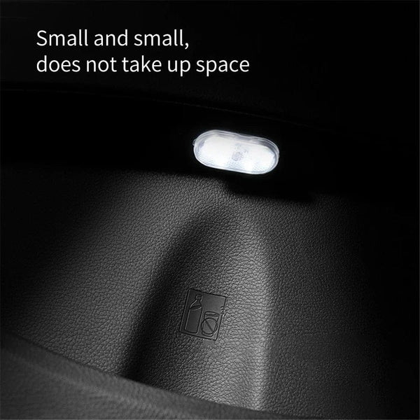 Planet Gates New Car LED Touch Lights Wireless Interior Light Magnetic Auto Door Light Roof Ceiling Lamp Reading Lamp USB Rechargeable 5V