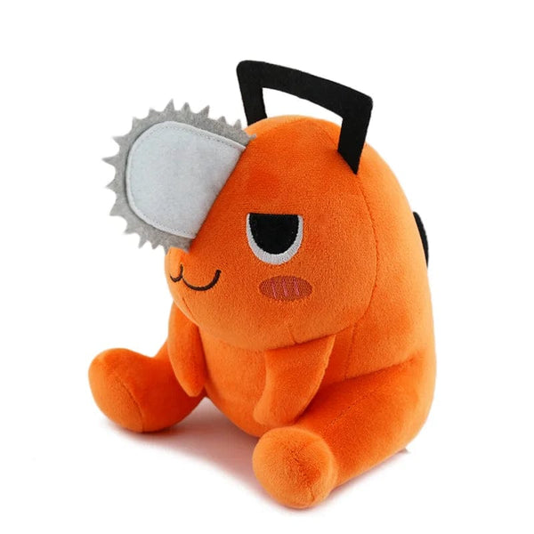 Planet Gates New Chainsaw Man Pochita Cosplay Cute Anime Plush Doll Key Chain Stuffed Pendant Plush Toys Keychains for Kids Christmas Gifts