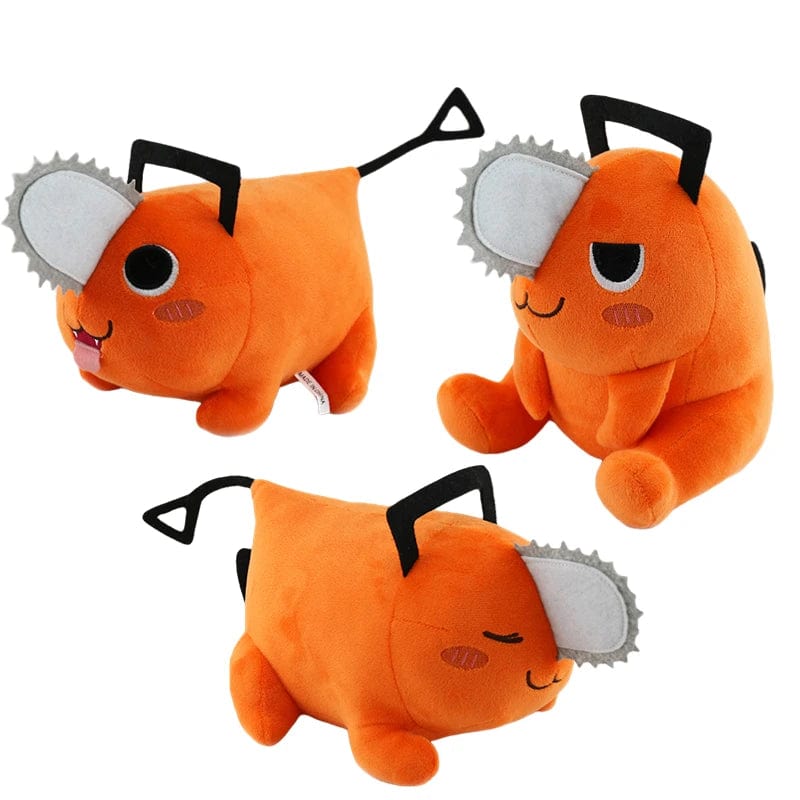 Planet Gates New Chainsaw Man Pochita Cosplay Cute Anime Plush Doll Key Chain Stuffed Pendant Plush Toys Keychains for Kids Christmas Gifts