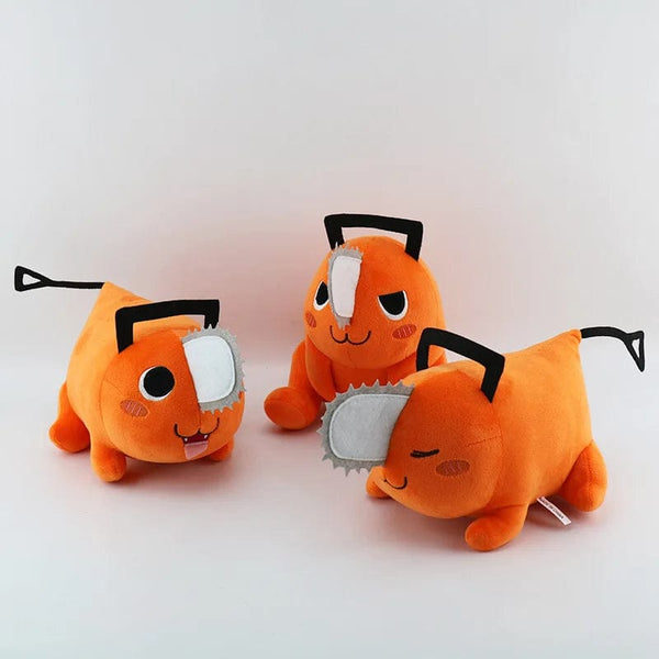 Planet Gates New Chainsaw Man Pochita Cosplay Cute Anime Plush Doll Key Chain Stuffed Pendant Plush Toys Keychains for Kids Christmas Gifts