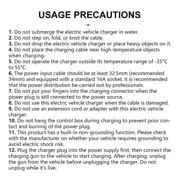 Planet Gates New Charger TYPE 2 / TYPE2 TAYSLA Household Electric Car Charger 16A MAX 220V Portable EV Charger TYPE 2 IEC 62196 Charging Cable for Electric Vehicle Car