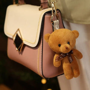 Planet Gates New Color Teddy Bear Dolls 12cm Soft Stuffed Animals Bear Plush Toy Pendent Cute Cute Girl Keychain Wedding Children Party Gifts