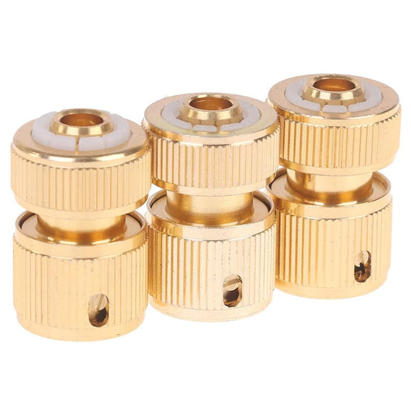 Planet Gates New Copper High Pressure Quick Hose Coupling For Garden Irrigation Connector 1/2" Car Washer Water Gun Hydraulic Couplers 1/3Pcs