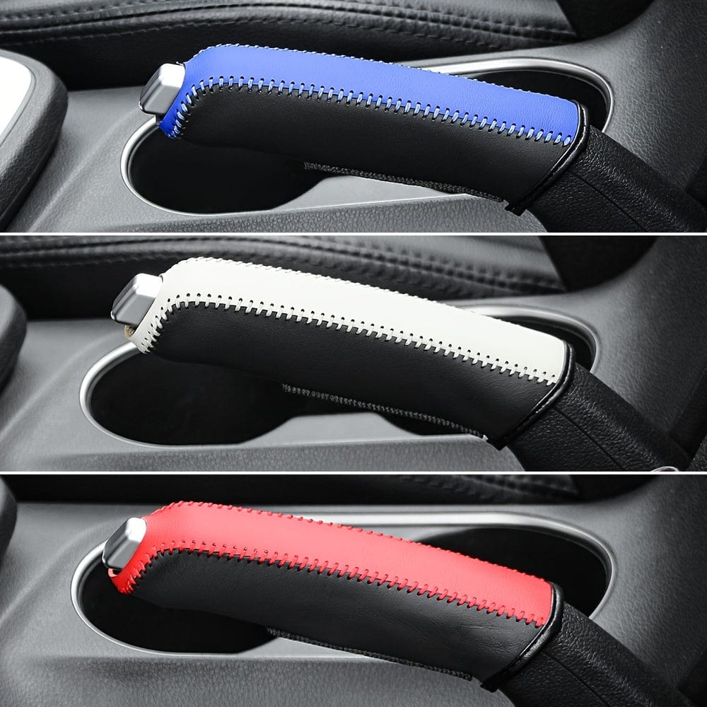 Planet Gates New design, Car Gear Hand Brake Cover Sleeve Car Interior Protect Cover, Protector Accessories, Faux Leather