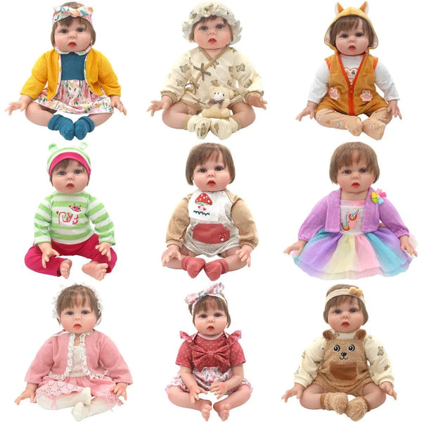 Planet Gates New Doll Clothes For 20-22Inch Baby Doll 50-55cm Lifelike Babies Doll Clothes