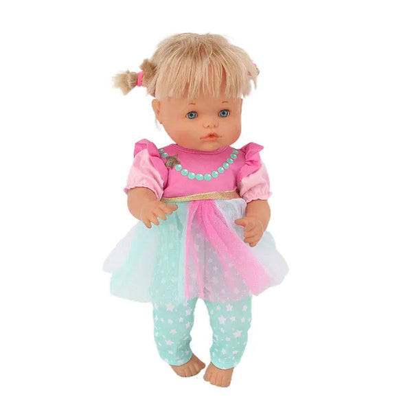 Planet Gates New Dress Fits  42cm Doll Nenuco Ropa y su Hermanita 17inch Girl Dolls Clothes