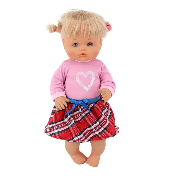 Planet Gates New Dress Fits  42cm Doll Nenuco Ropa y su Hermanita 17inch Girl Dolls Clothes