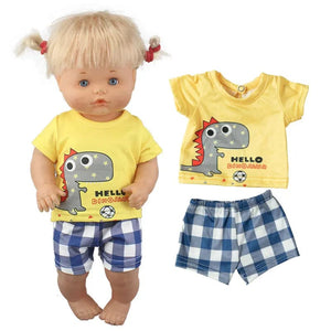 Planet Gates New Dress Fits  42cm Doll Nenuco Ropa y su Hermanita 17inch Girl Dolls Clothes